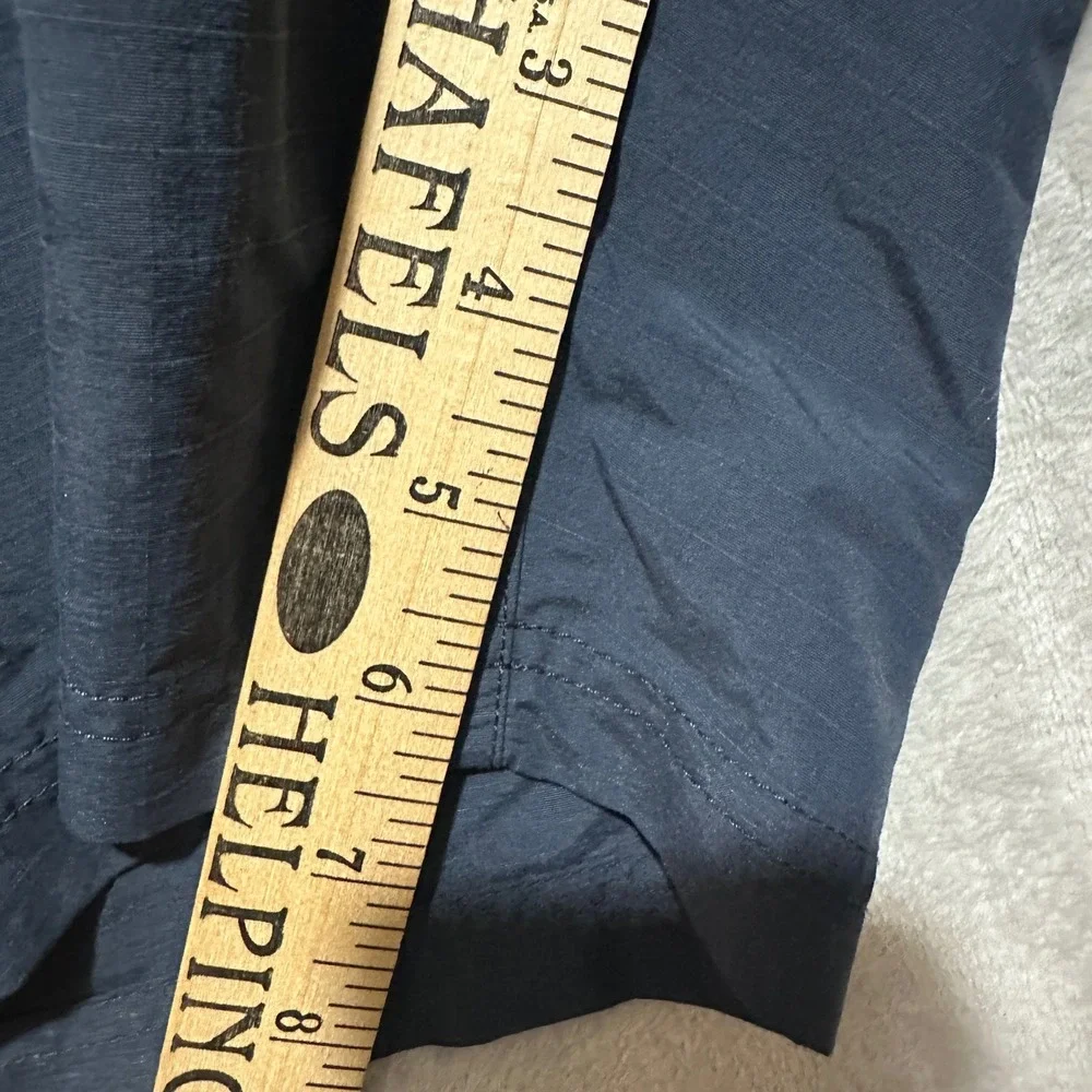 REI Co-op Mens Sahara Amphib Shorts Navy Blue XL Nylon Ripstop